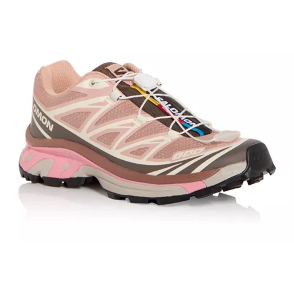Salomon Women's XT-6 Low Top Sneakers - Mahogany Rose